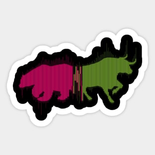 Bear & Bull Markets Sticker